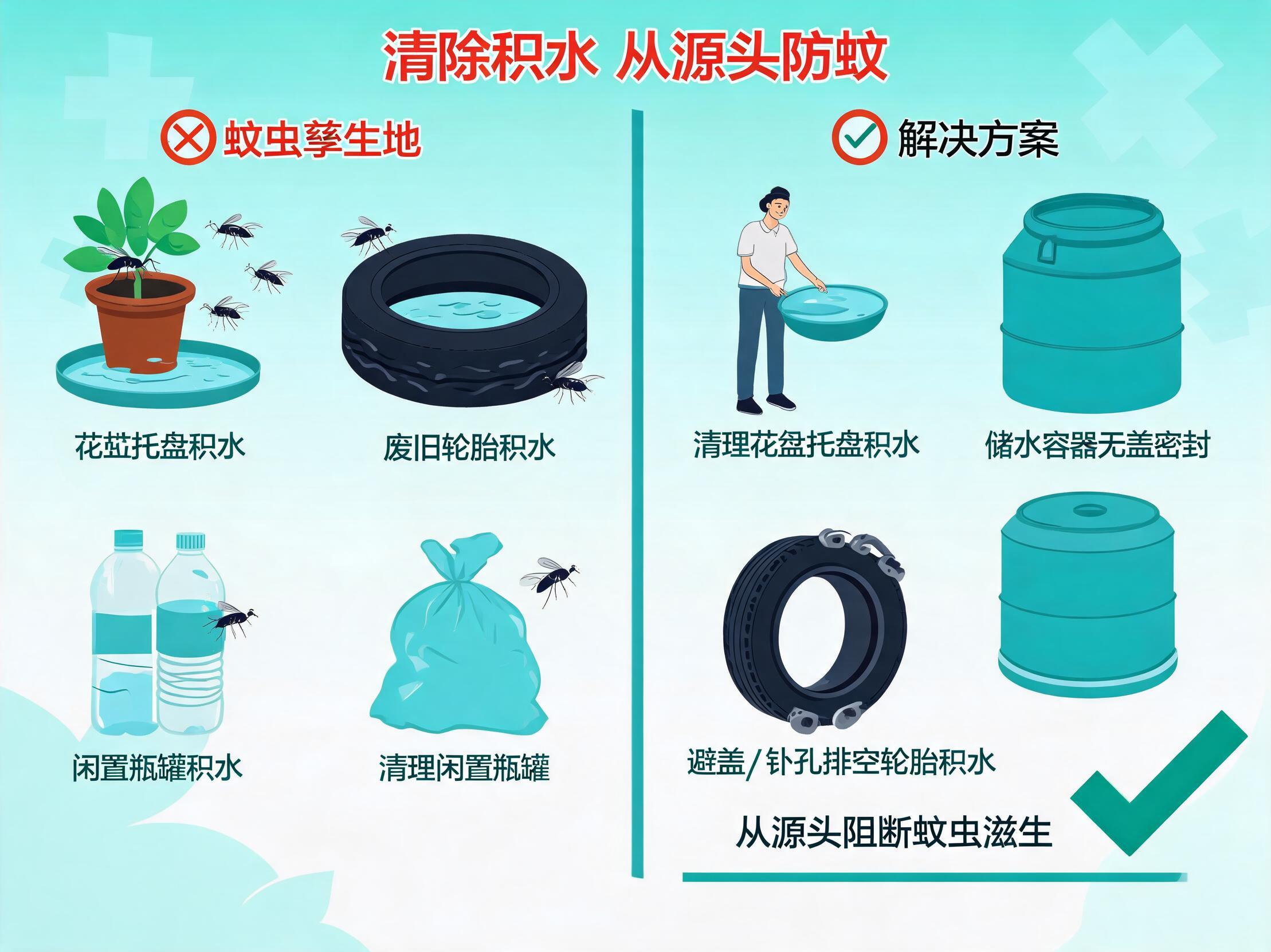 清除积水孳生地场景