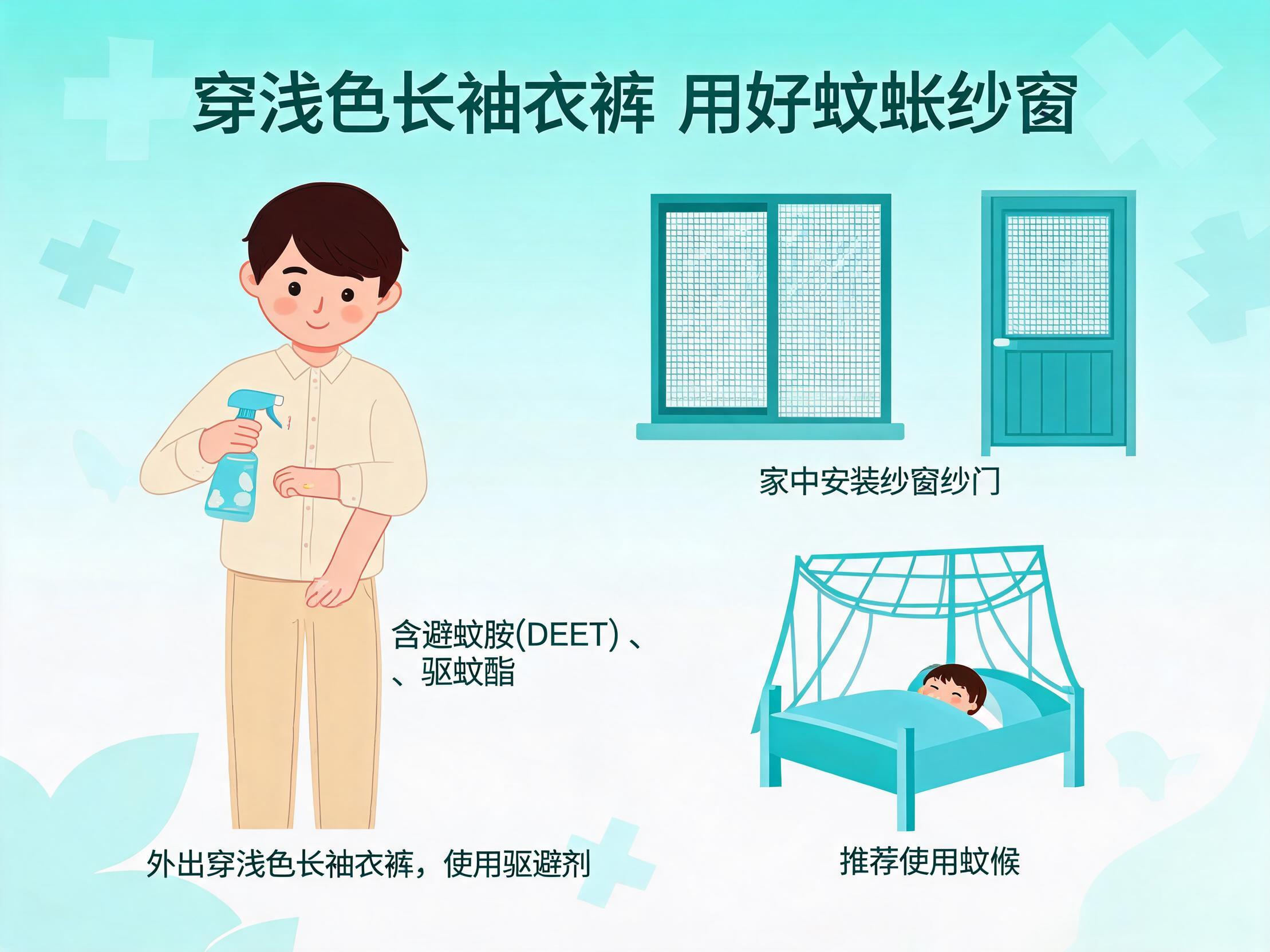 个人防护示意图