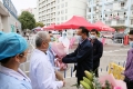 北流市委常委、组织部部长张进强走访慰问我院新冠肺炎疫情防控一线医务工作者